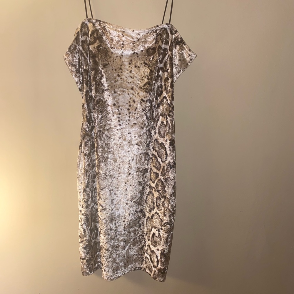 Akira Lepoard Print Dress